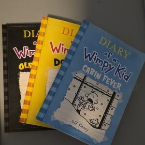 Diary of a Wimpy Kid: Cabin Fever - Blue Hardcover Kids Book by Jeff Kinney